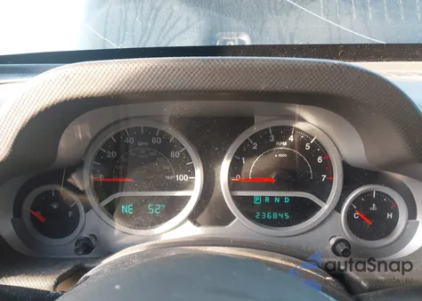 2007 Jeep Wrangler Sahara из США, поврежденный, VIN 1J4FA54167L204991